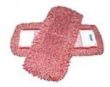 Flachmopp (Tasche) - rot 40cm