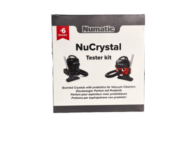 NuCrystal Tester Staubsauger Deo
