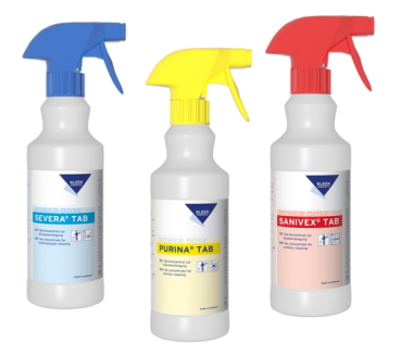 Kleen Purgatis Leerflaschen