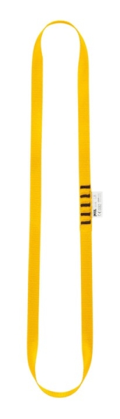Petzl Anneau C40A 60 / 120, Rundschlinge aus Gurtband gelb
