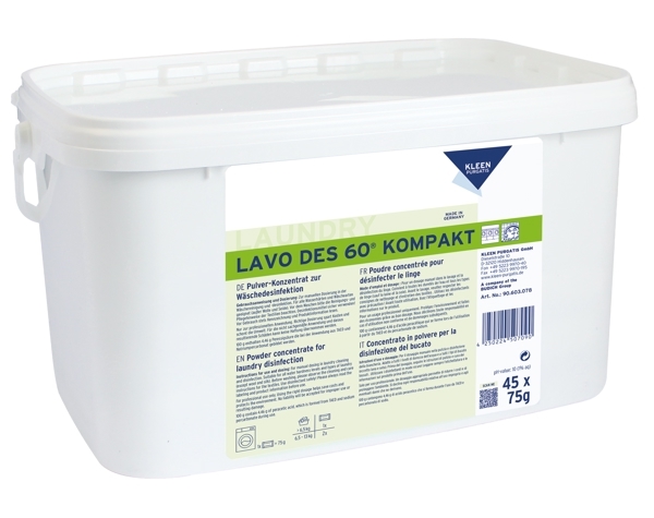 Kleen Purgatis LAVO DES 60 KOMPAKT Desinfektionswaschtabs, 75 g/Tab