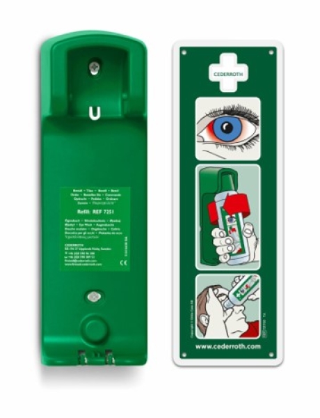 Wandhalterung für Cederroth Augendusche