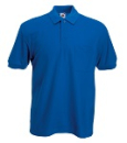 Polo Shirt mit Brusttasche royalblau