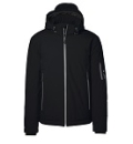 Softshell-Winterjacke Herren, schwarz